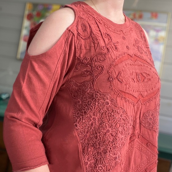 Free People Embellished Top - Picture 3 of 4